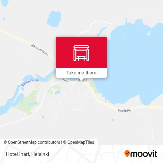 Hotel Inari map