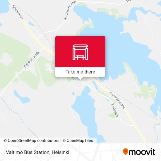 Valtimo Bus Station map