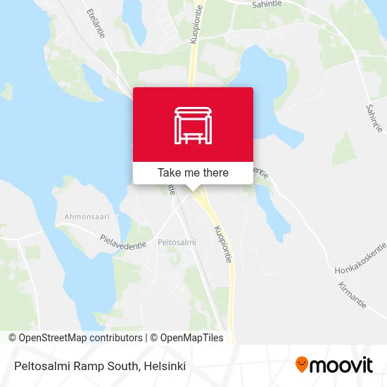 Peltosalmi Ramp South map