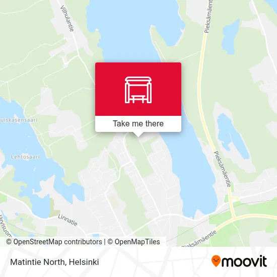 Matintie North map