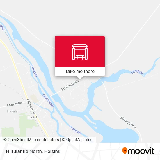 Hiltulantie North map