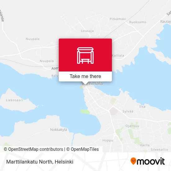 Marttilankatu North map