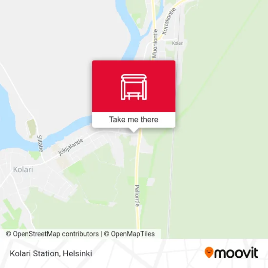 Kolari Station map