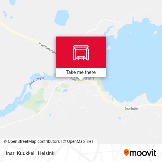Inari Kuukkeli map