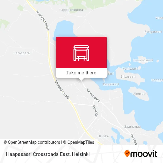 Haapasaari Crossroads East map