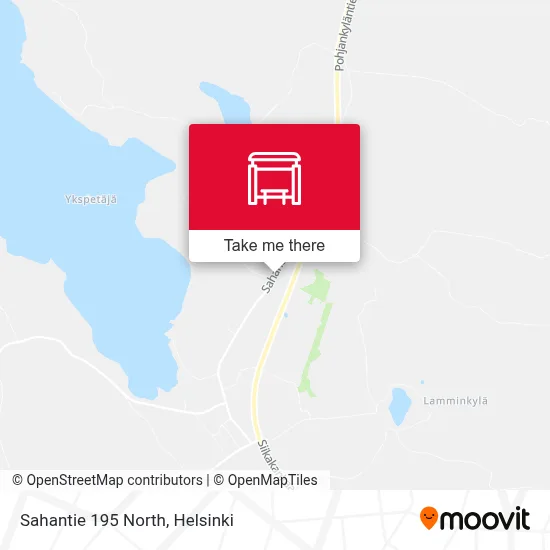 Sahantie 195 North map