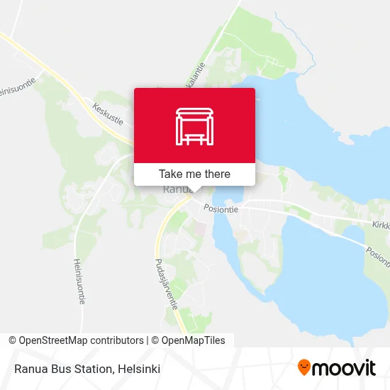Ranua Bus Station map