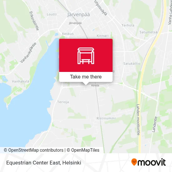 Equestrian Center East map