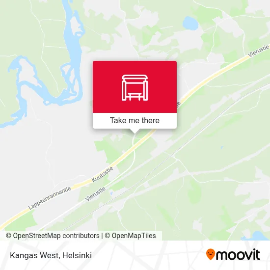 Kangas West map