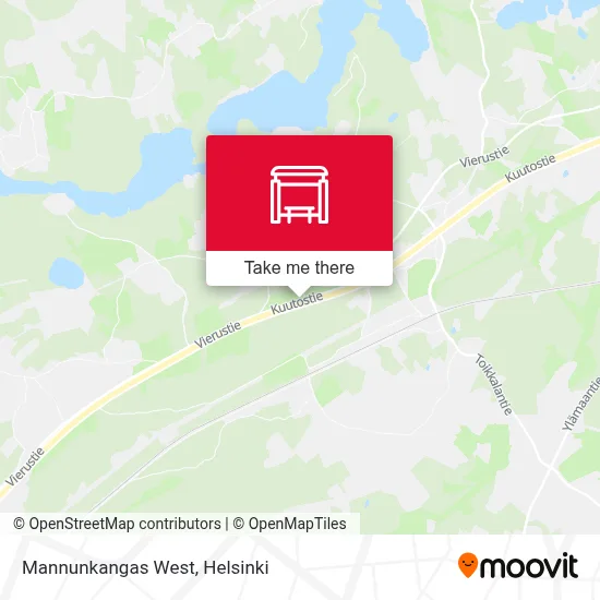 Mannunkangas West map