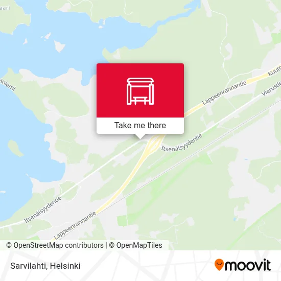 Sarvilahti map