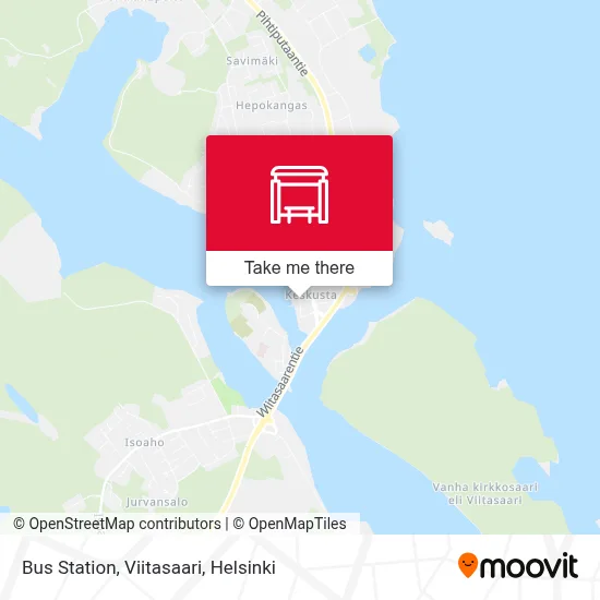 Bus Station, Viitasaari map