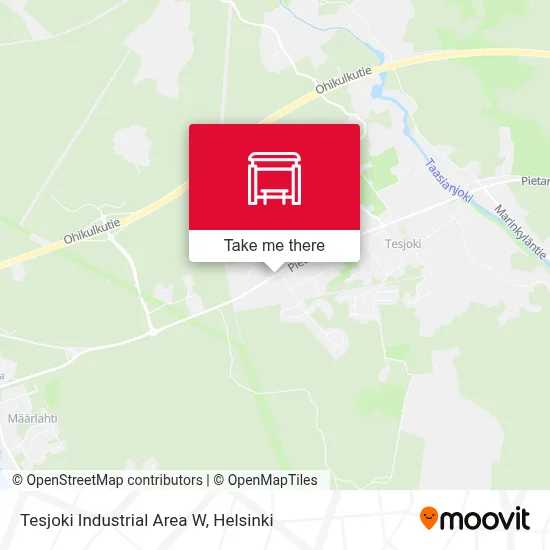 Tesjoki Industrial Area W map