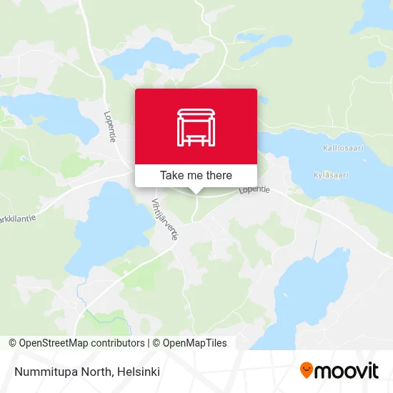 Nummitupa North map