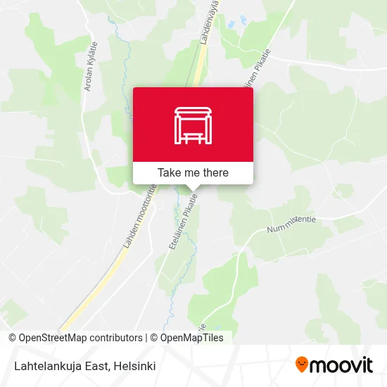 Lahtelankuja East map