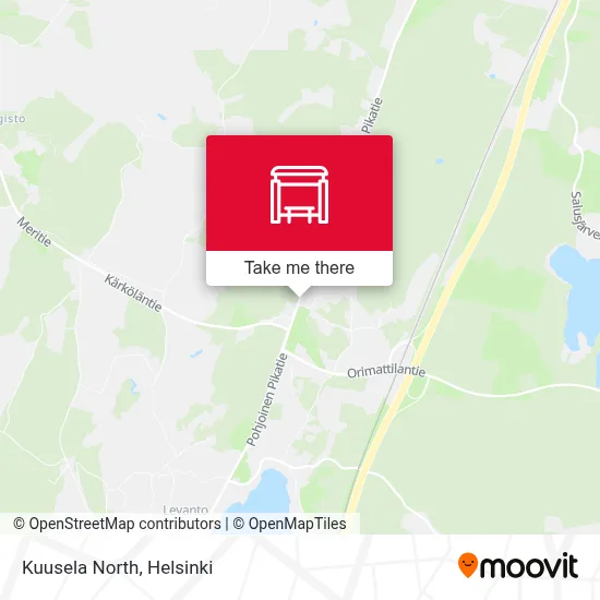 Kuusela North map