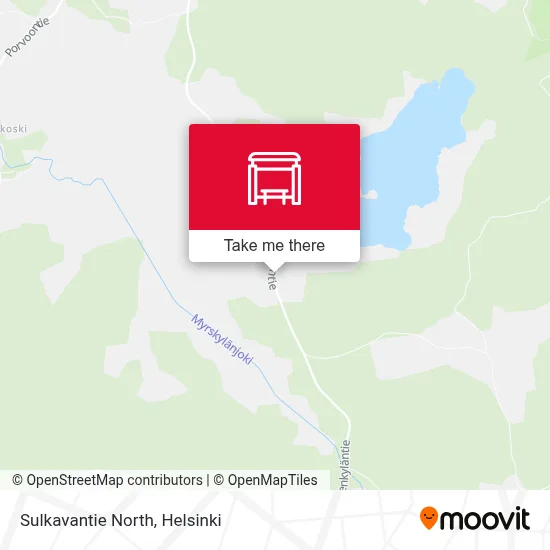 Sulkavantie North map