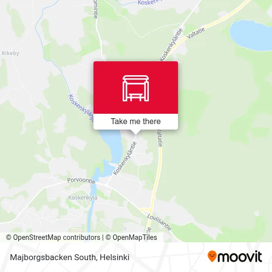 Majborgsbacken South map