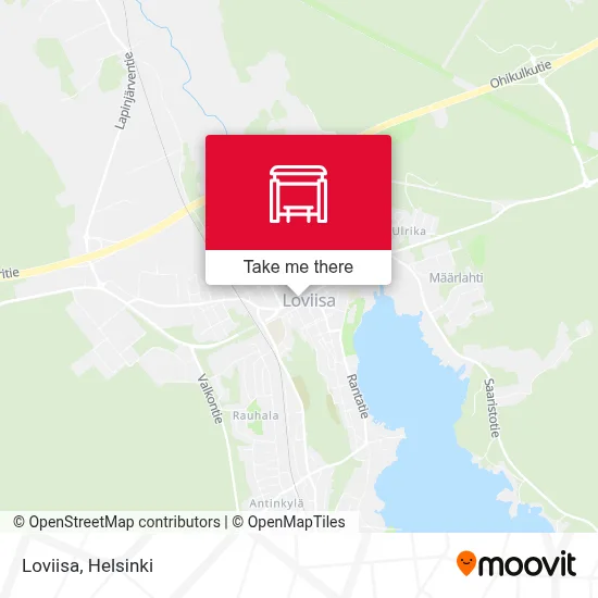 Loviisa map