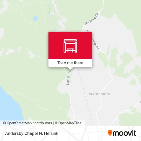 Andersby Chapel N map