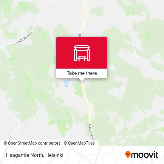 Haagantie North map