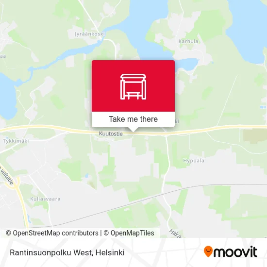 Rantinsuonpolku West map