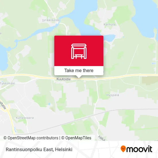 Rantinsuonpolku East map