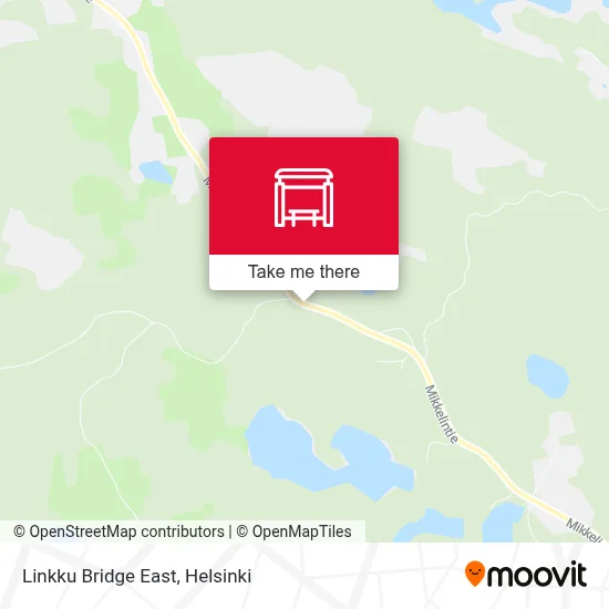 Linkku Bridge East map