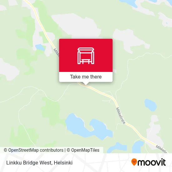 Linkku Bridge West map