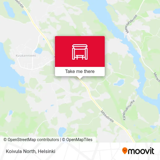 Koivula North map