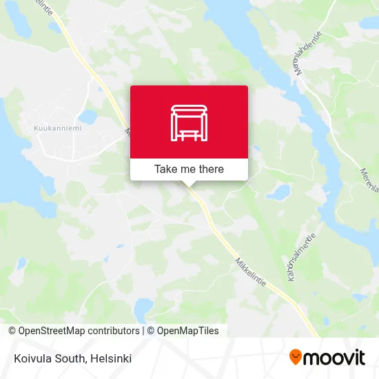 Koivula South map