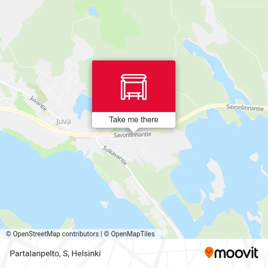 Partalanpelto, S map