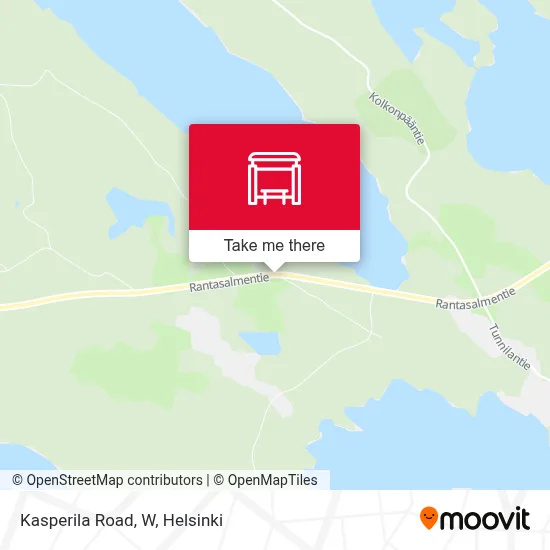 Kasperila Road, W map