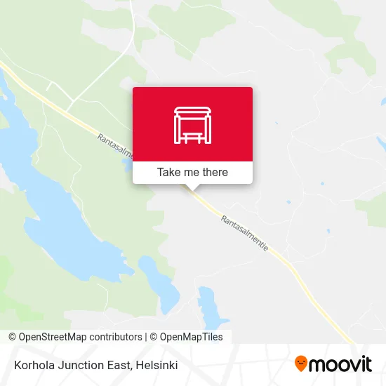 Korhola Junction East map