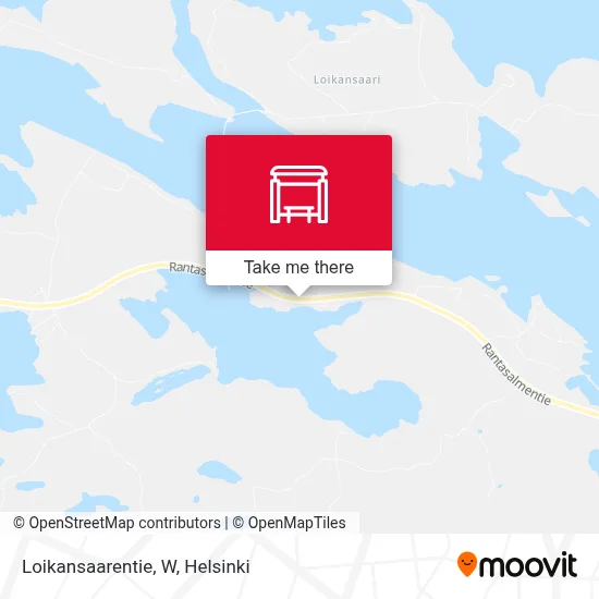 Loikansaarentie, W map