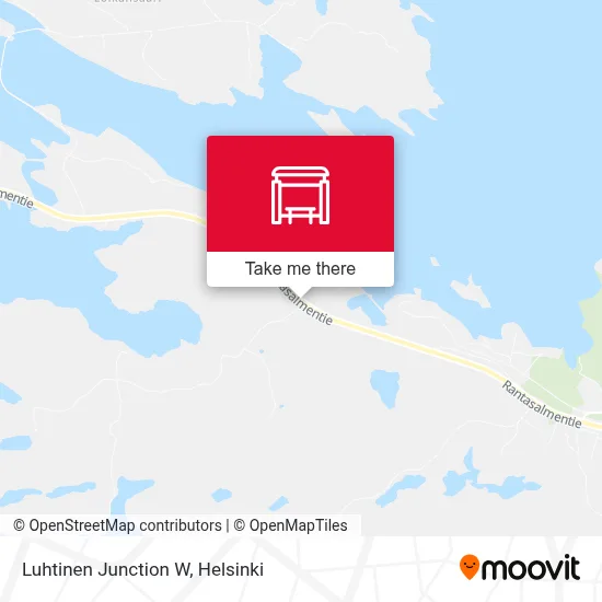 Luhtinen Junction W map