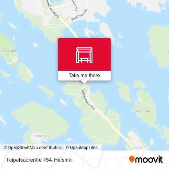 Taipalsaarentie 754 map