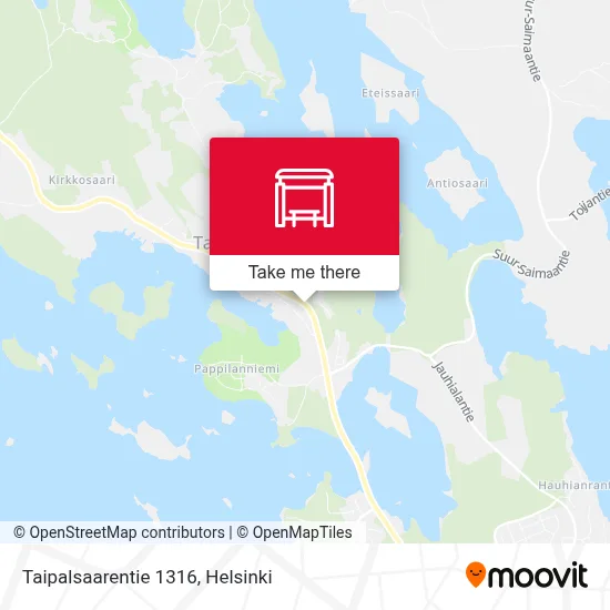Taipalsaarentie 1316 map