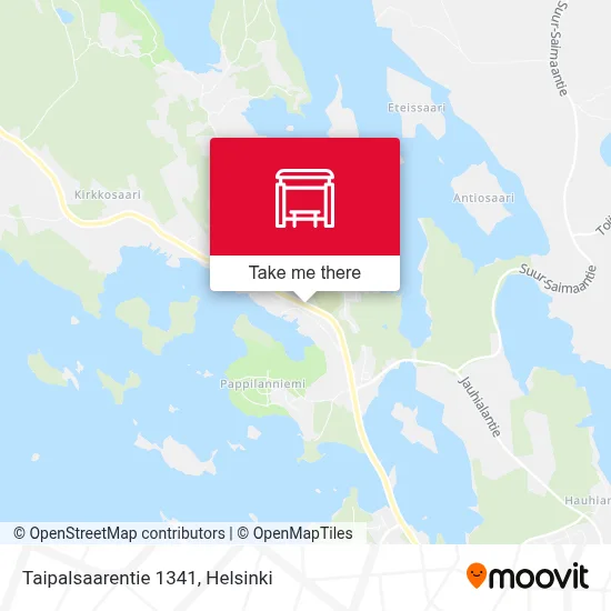 Taipalsaarentie 1341 map