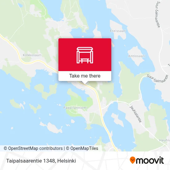 Taipalsaarentie 1348 map