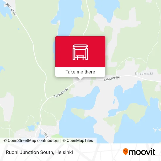 Ruoni Junction South map