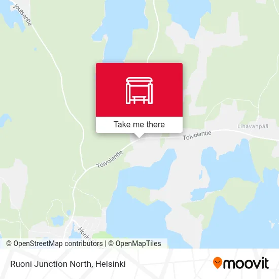 Ruoni Junction North map