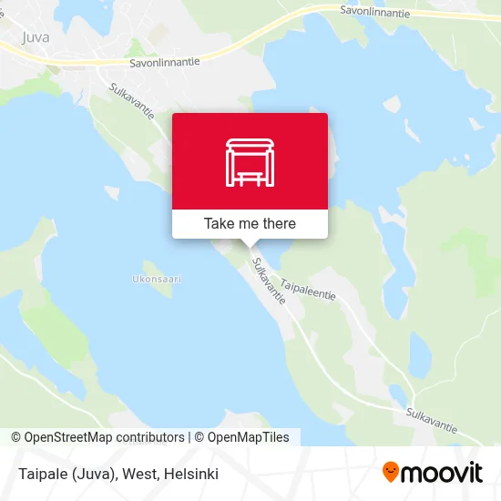 Taipale (Juva), West map