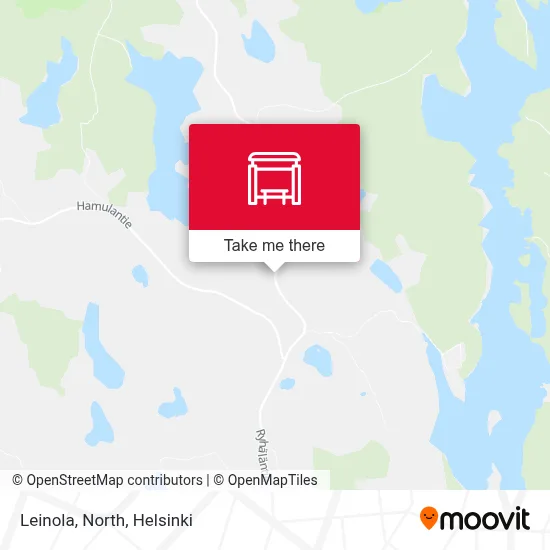 Leinola, North map