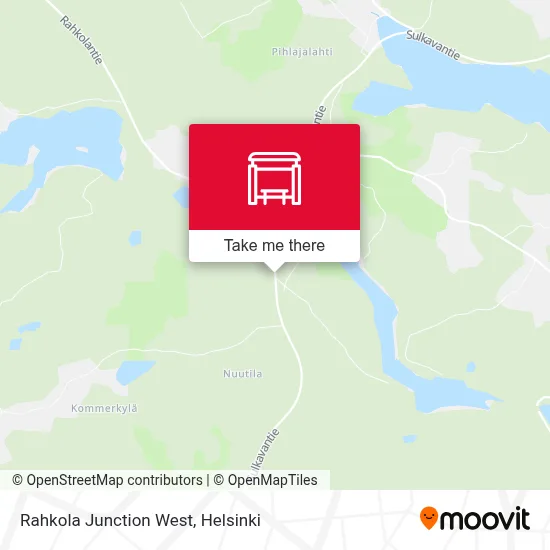 Rahkola Junction West map