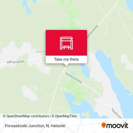 Porsaskoski Junction, N map