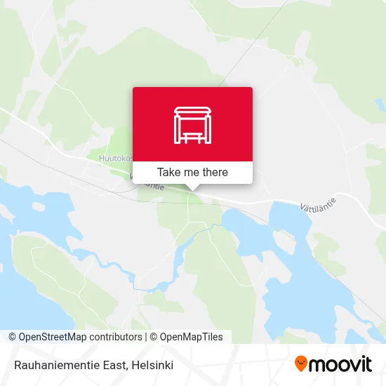 Rauhaniementie East map