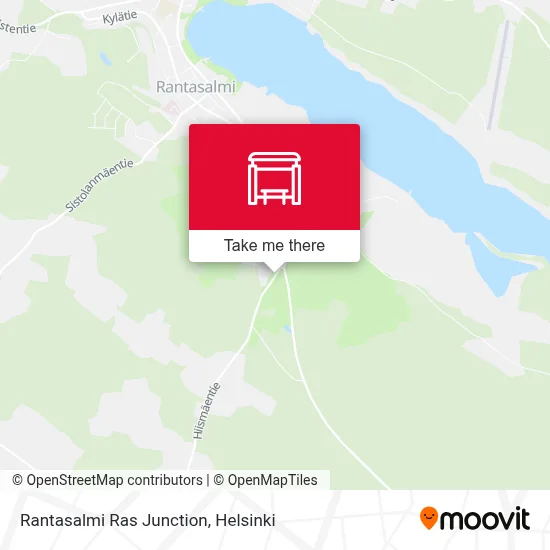 Rantasalmi Ras Junction map