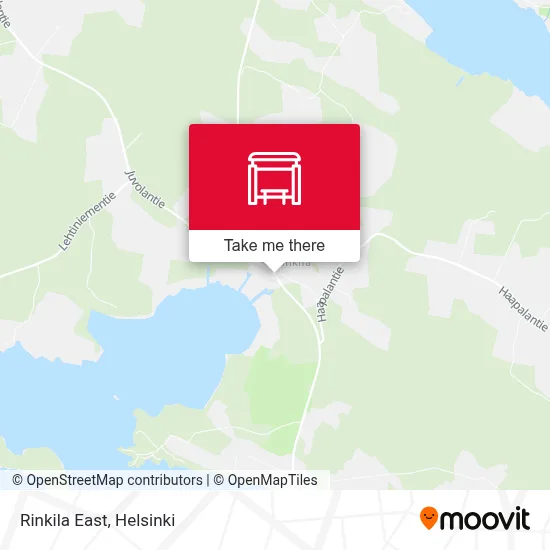Rinkila East map