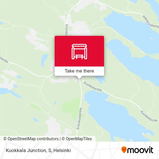 Kuokkala Junction, S map